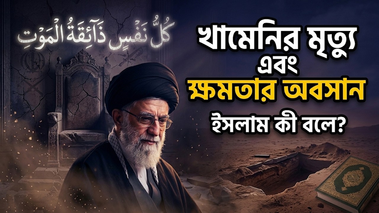 মৃত্যুর ফেরেশতার মুখোমুখি এক প্রতাপশালী নেতা! খামেনির মৃত্যু ও ইসলামের বার্তা
