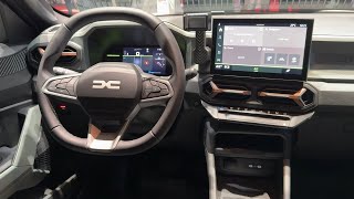 NEW DACIA DUSTER 2024  INTERIOR details, NEW INFOTAINMENT system & DIGITAL COCKPIT