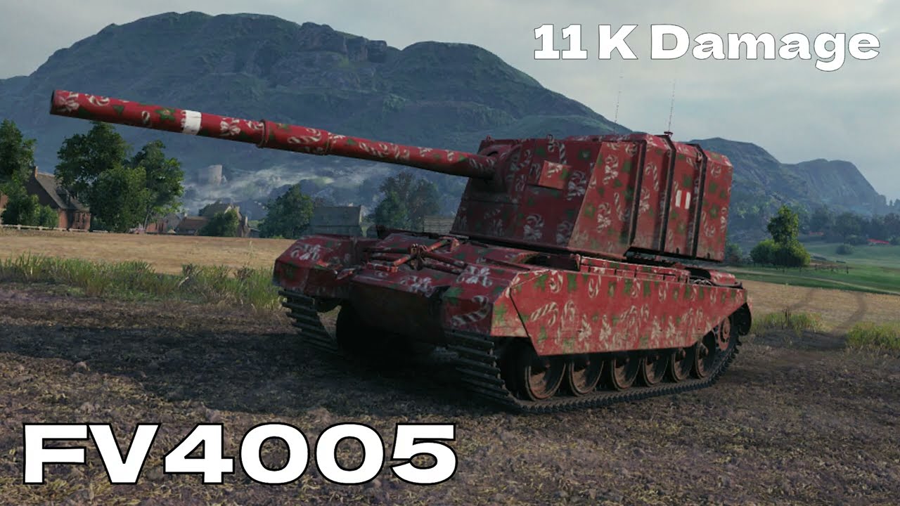 FV4005 WoT — 11K Damage, 6 Kills