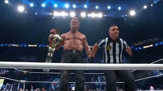 AEW WORLDS END 2023  Christian Cage vs. Adam Copeland - AEW TNT CHAMPIONSHIP NO DQ MATCH