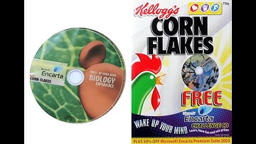 Cornflakes Encarta Challenge PC CD Roms (2002)