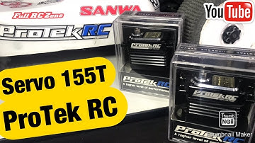 REVIEW SERVO PROTEK RC 155T - DIGITAL HIGH TORQUE METAL GEAR SERVO - HIGH VOLTAGE METAL CAGE