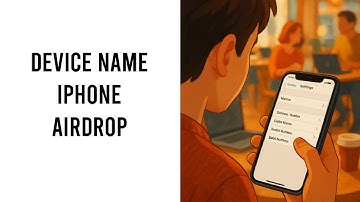 How To Change Device Name On Iphone For Airdrop