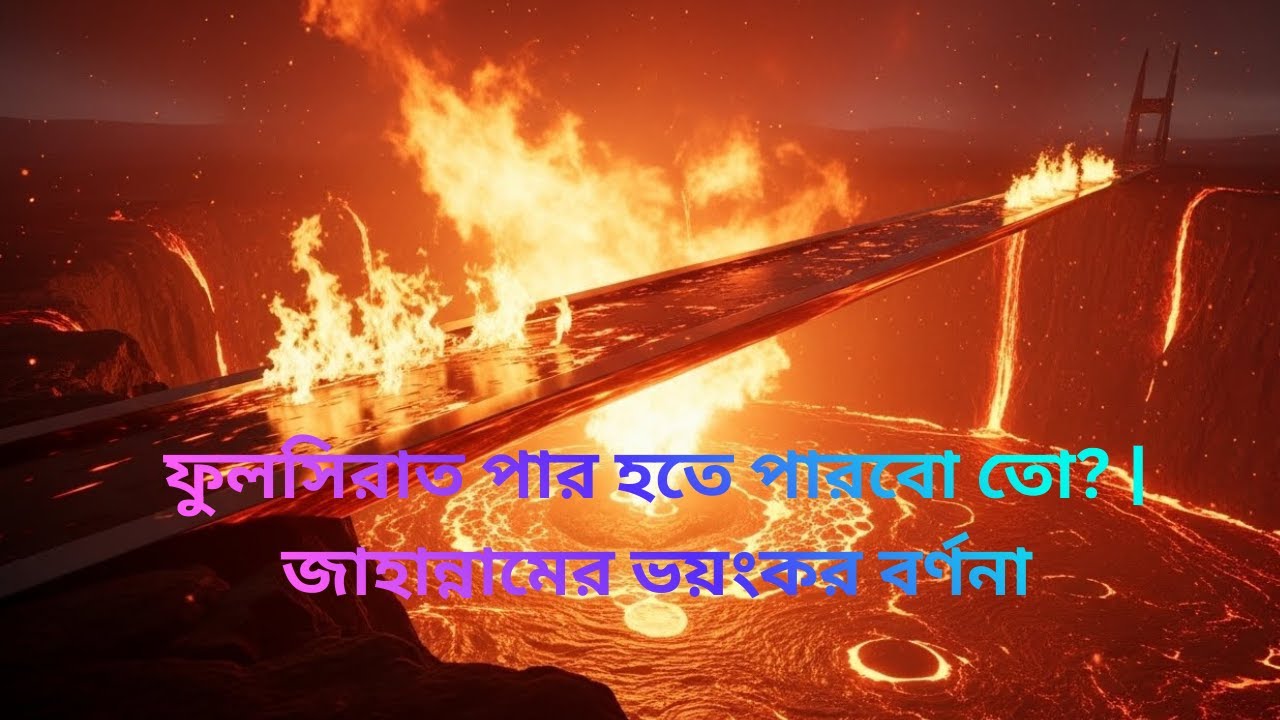 ফুলসিরাত ও জাহান্নামের ভয়ংকর বাস্তবতা | কিয়ামতের দিনের সবচেয়ে কঠিন পথ