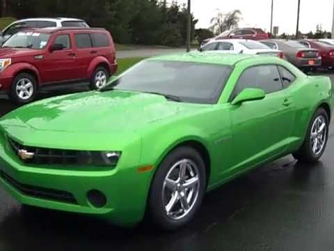 Sold 2011 Chevrolet Camaro Ls Manual Synergy Green Chris Streuli 11160