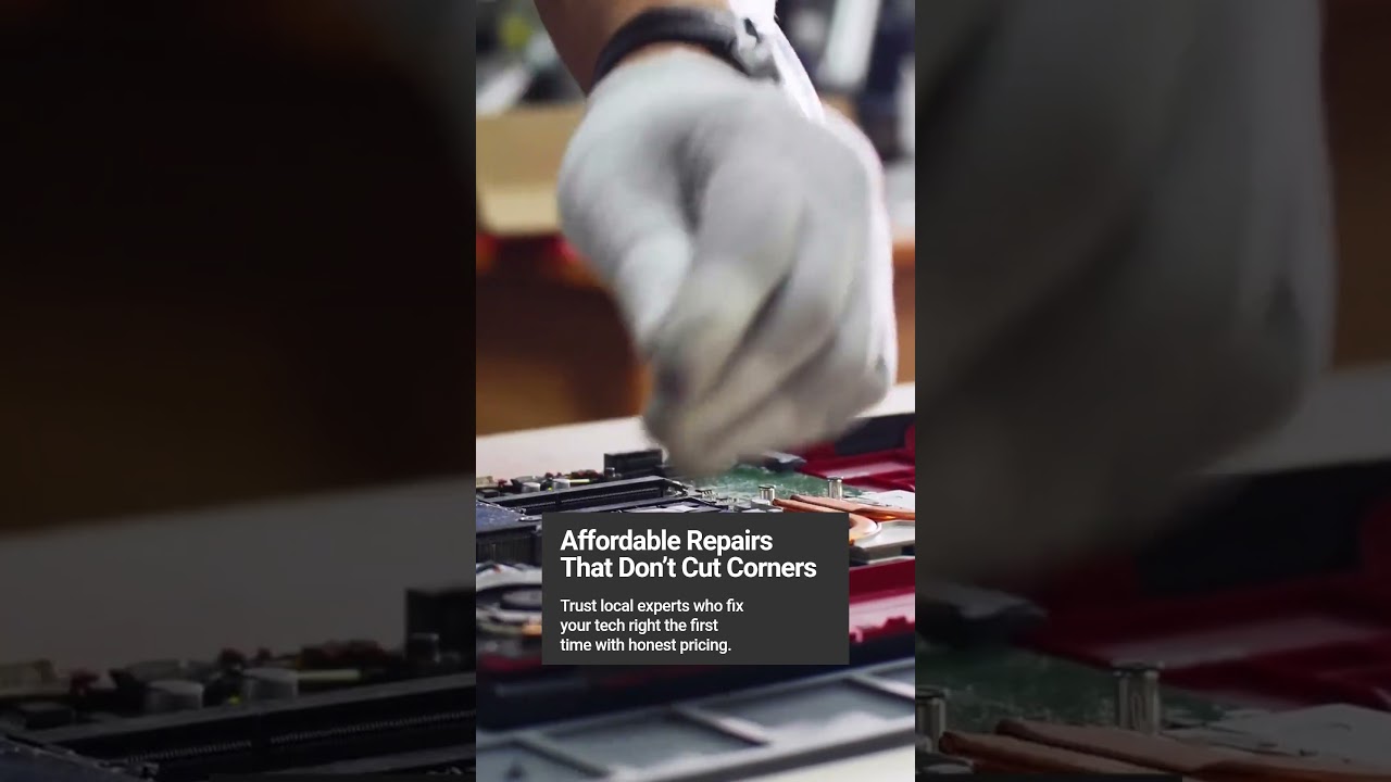 Affordable computer repairs don't always mean cutting corners. 