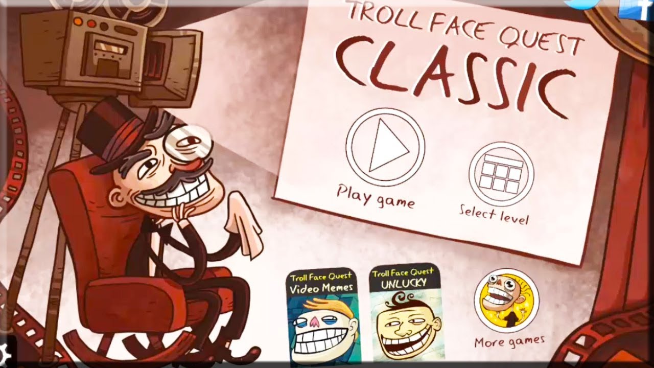 Troll Face Quest Classic Crazy Game Walkthrough All Levels YouTube