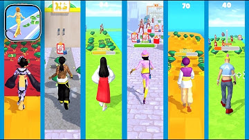 Run Rich 3D 🏄| Gameplay |💇‍♀️ Walkthrough (Android, iOS)| All Levels