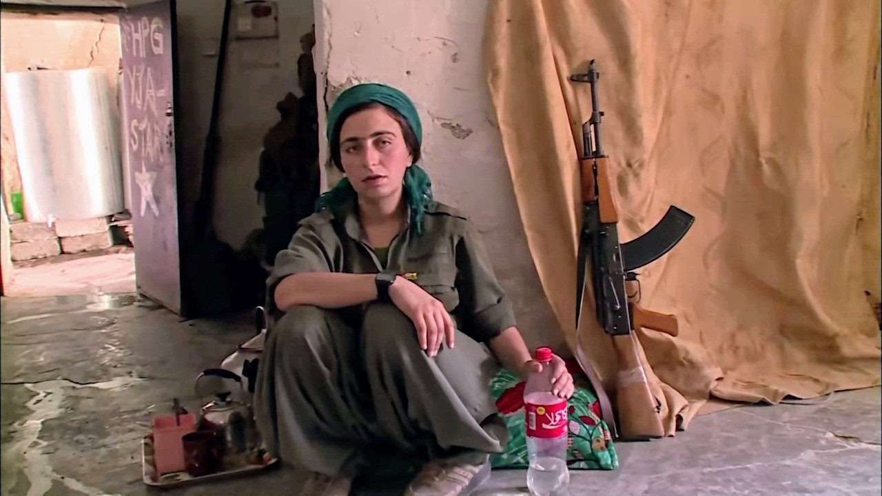 Ирак: женщины-езидки на передовой борьбы с врагом!