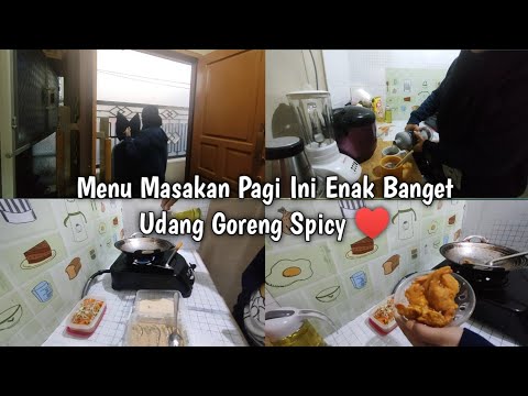 Udang Goreng Spicy Untuk Sarapan