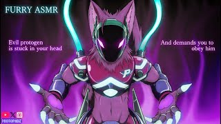 [FURRY ASMR] Evil protogen is stuck in your mind (whispering and ambience noise)