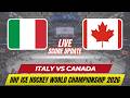 Italy Vs Canada | IIHF Ice Hockey World Championship 2026 | Live Score Update