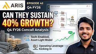 ArisInfra Solutions Concall Analysis | 40% Growth | Platform Light Model Operating Leverage Kickin