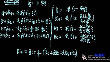5.3.3-Runge-Kutta  Method order-4  (numerical analysis)
