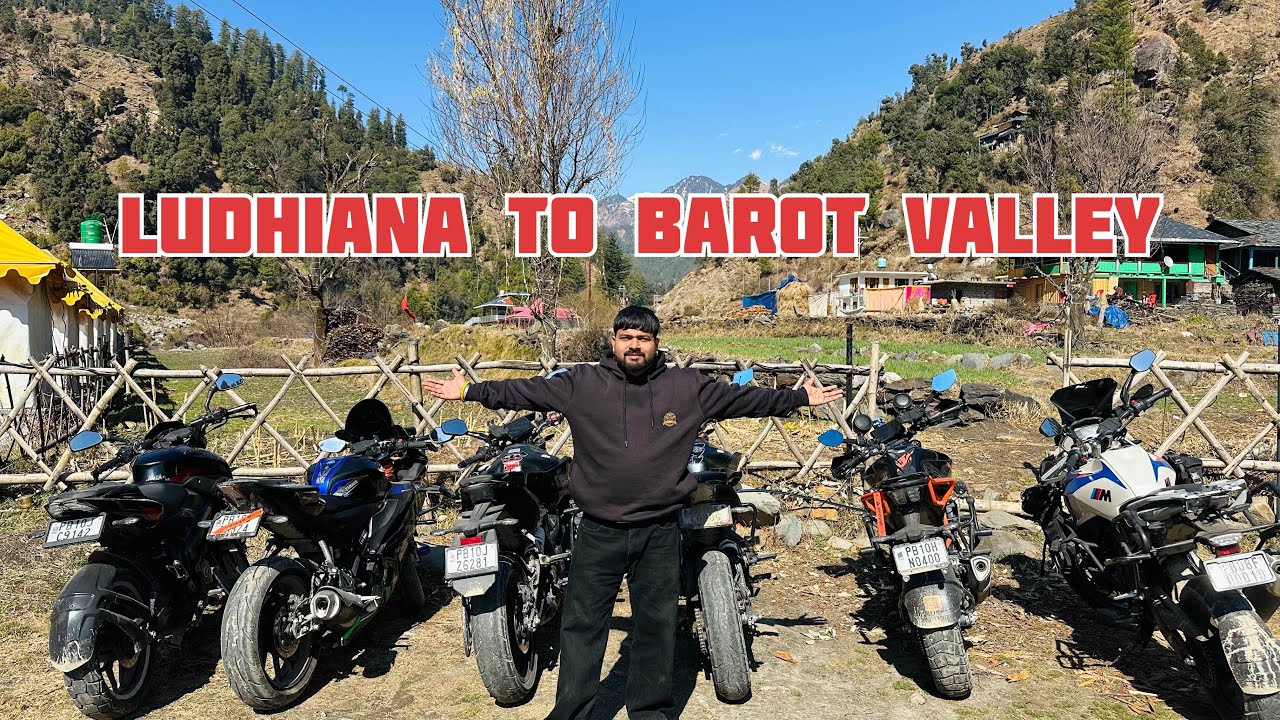First time group ride vo bhi 😳Ludhiana to Barot valley  group 😍 #viral #youtuber #like #subscribe 