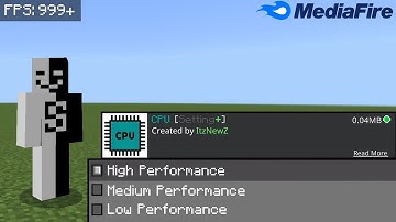 CPU [Setting+] resource pack for MCPE 1.21+ 🔥 || Insane Fps Boost 🤯