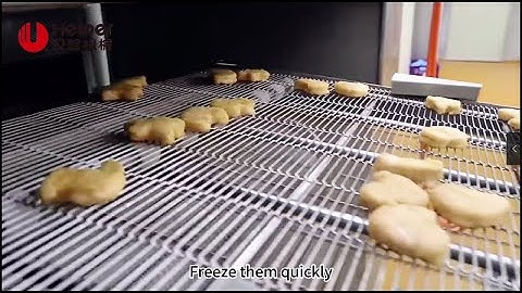 Chicken Nuggets Processing Line. How to make chicken nuggets?#nuggets #foodmachine #chickennuggets