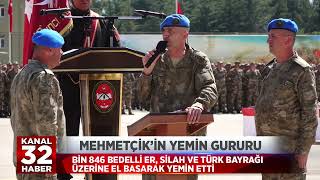 MEHMETÇİKİN YEMİN TÖRENİ