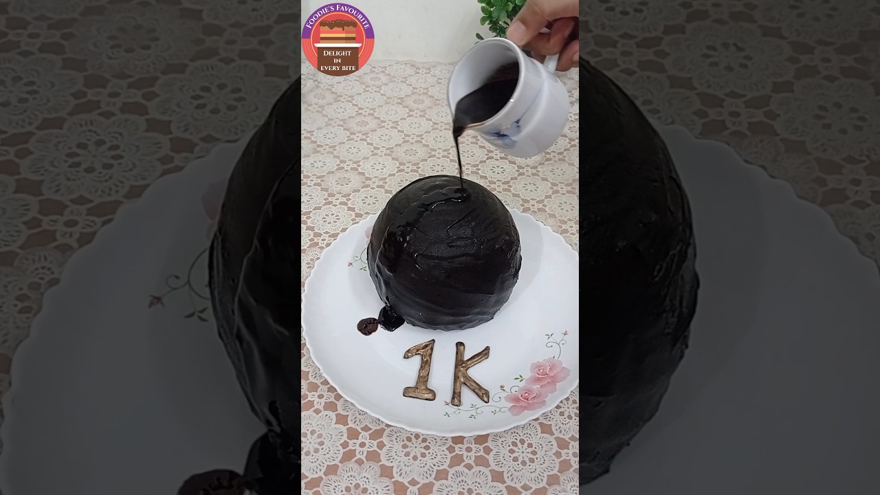 Celebrating 1k subscribers🥳#shorts #ytshorts #viral #trending #chocolateballs #cake#satsfying #shots