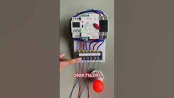 Bộ ATS đảo nguồn tự động 2 công tơ điện tự chuyển 15 ngày 1 lần