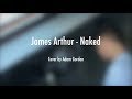 James  arthur  naked cover by adam gordon