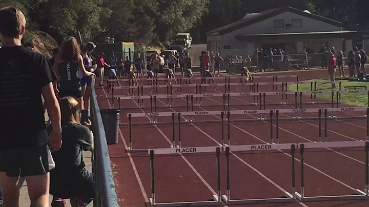 ALEXIS HINOJOSA 100m hurdle PVL league finals 4/2017