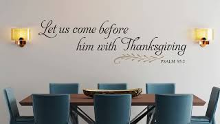 INSPIRE YOUR CONGREGATION WITH BEAUTIFUL BIBLE VERSE WALL DECALS