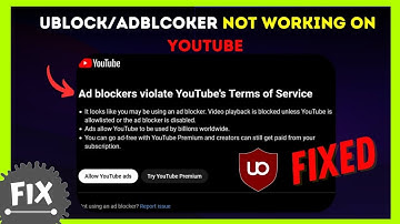 Fix uBlock Origin Not Working on YouTube (2025)