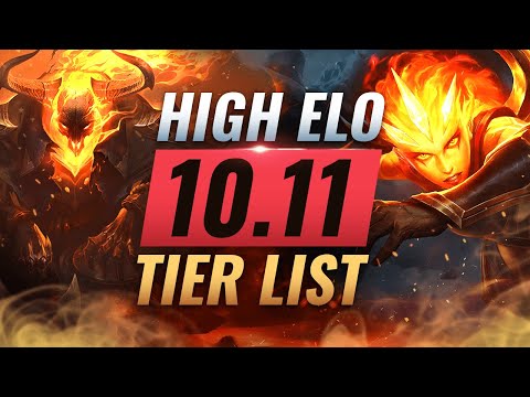 Tier List, Mobile Legends (High Elo)
