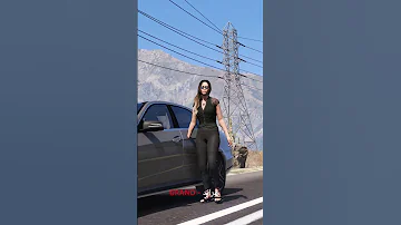 الفرق بين البنت والشب بس تتعطل السيارة بالشارع قراند 5 Shorts GTAV 