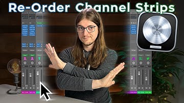 New Logic Pro Update! How To Drag And Drop Channel Strips In The Mixer (Logic Pro 11.1)