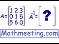 Inverse of 3x3 matrix