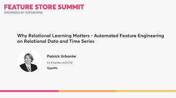 getML - Automated Feature Engineering on Relational Data and Time Series