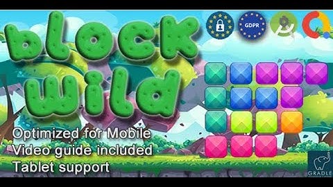 Block Puzzle Wild Admob + GDPR + Android Studio by bdrubel64