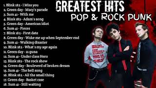 Greatest Hits - Pop and Rock Punk - Blink 182 - Green Day - Sum 41