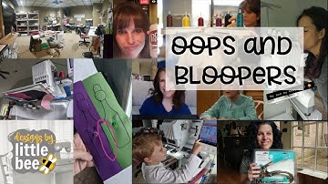 Designs by Little Bee Tutorial / Software OOPS & BLOOPERS!