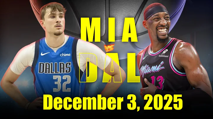 Dallas Mavericks vs Miami Heat | Full Game Highlights | December 3, 2025 | 2025-26 NBA Season