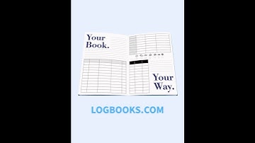 Custom Log Books | Your Book. Your Way. #books #smallbusiness #CustomLogBooks