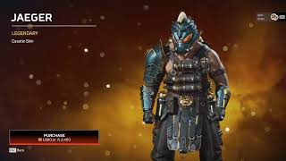 Warriors Event Apex Legends ALL Skins and Cosmetics - apexitemstore