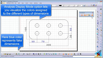 CATIA DRAFTING - Analysis Display Mode