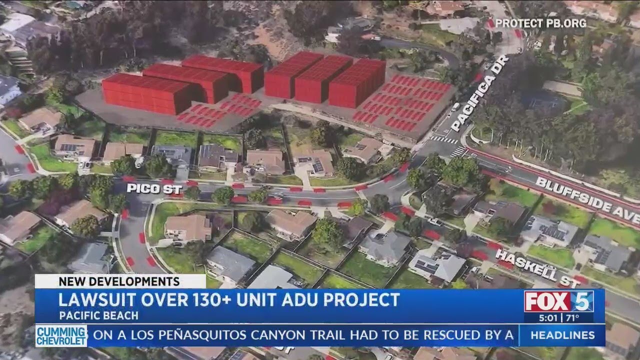 San Diego faces lawsuit over 136-unit ADU project proposal