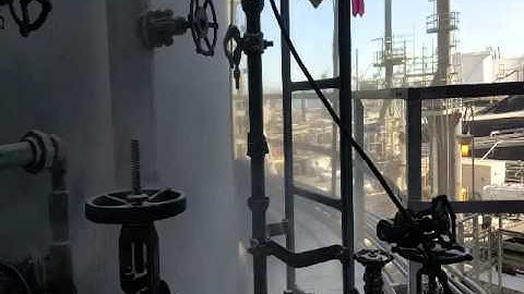 Leaking catalyst  nozzle on reactor