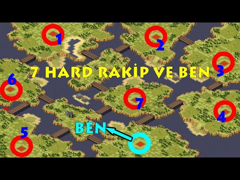 RED ALERT 2 | 1 VS 7 ZOR RAKİP ! KOLAY TAKTİK !! #redalert #commandandconquer #gameplay #games #fyp