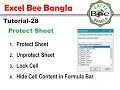 Protect Sheet