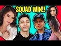 SQUAD WIN ft. TSM MYTH, POKIMANE, & VALKYRAE!!! (Cizzorz Fortnite Battle Royale Squads Gameplay)