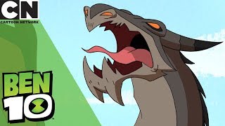 Мультфильм Ben 10 Calming the Crystal Dragon Cartoon Network