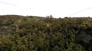 1050203觀看雪梨藍山國家公園Scenic World的高空纜車跨越詹姆森山谷