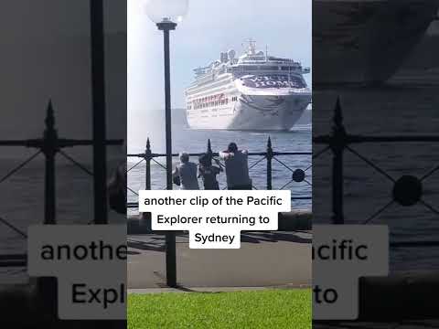 another short of the Pacific Explorer returning to Sydney Video Thumbnail