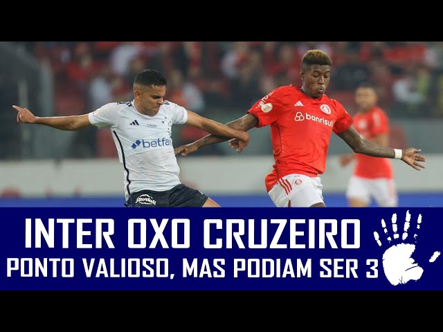 Inter 0 x 0 Cruzeiro: assista aos lances do jogo do Brasileirão