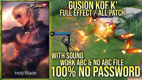 SCRIPT SKIN GUSION KOF K